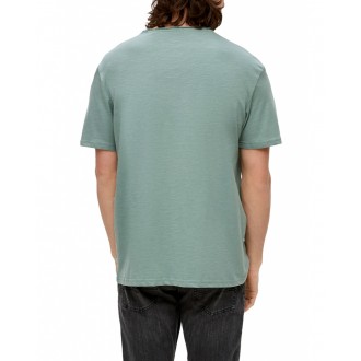QS by S.Oliver  Men Cotton Classic Τ-Shirt 2141633-7238