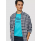 S.Oliver Men Cotton Classic T-shirt with a logo print 2139909-62d1 S.Oliver Men Cotton Classic T-shirt with a logo print 2139909-62d1