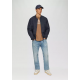S.Oliver Men Cotton Classic T-shirt with a logo print 2139909-84d1 S.Oliver Men Cotton Classic T-shirt with a logo print 2139909-84d1