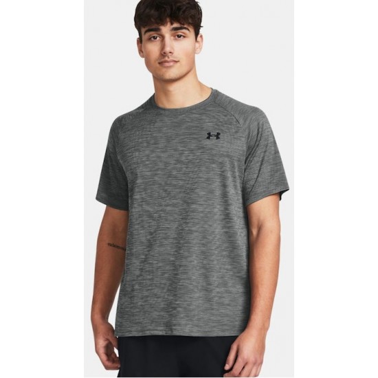 Under Armour Ανδρική Κοντομάνικη Μπλούζα Γκρι 1382796-025 Under Armour Ανδρική Κοντομάνικη Μπλούζα Γκρι 1382796-025