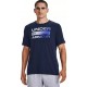 Under Armour Ανδρικό T-shirt Μπλε 1329582-408 Under Armour Ανδρικό T-shirt Μπλε 1329582-408