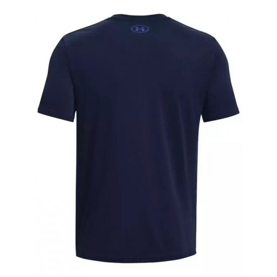 Under Armour Ανδρικό T-shirt Μπλε 1329582-408 Under Armour Ανδρικό T-shirt Μπλε 1329582-408