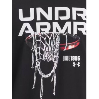 Under Armour Μπλούζα Κοντομάνικη Μαύρη 1390188-001 Under Armour Μπλούζα Κοντομάνικη Μαύρη 1390188-001