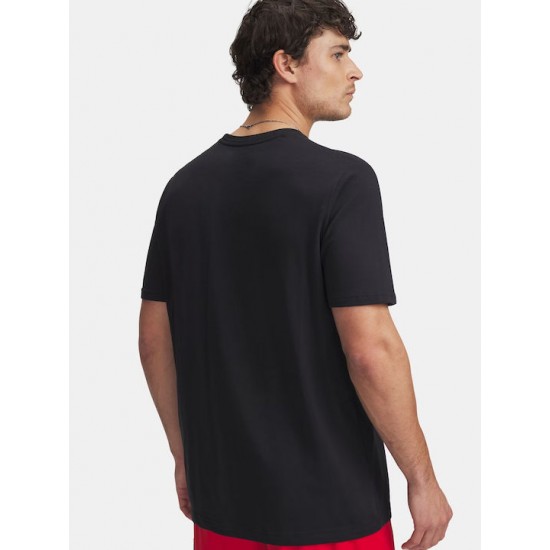 Under Armour Μπλούζα Κοντομάνικη Μαύρη 1390188-001 Under Armour Μπλούζα Κοντομάνικη Μαύρη 1390188-001