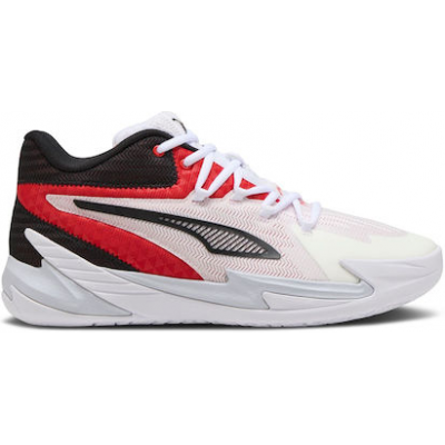 Puma Ανδρικά Sneakers White Red Black 311353-02 Puma Ανδρικά Sneakers White Red Black 311353-02