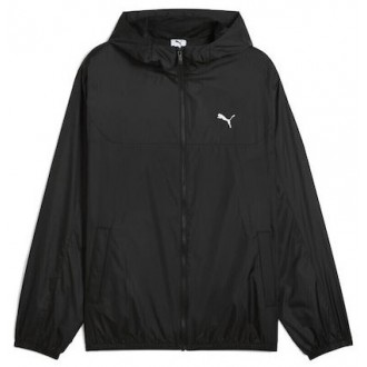 Puma Ανδρικό Μπουφάν Αντιανεμικό Μαύρο 684625-01