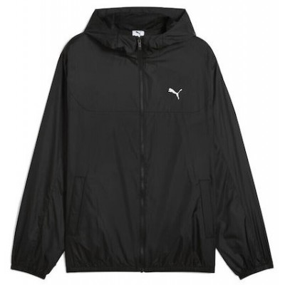 Puma Ανδρικό Μπουφάν Αντιανεμικό Μαύρο 684625-01 Puma Ανδρικό Μπουφάν Αντιανεμικό Μαύρο 684625-01