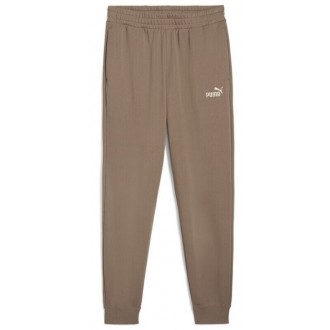 Puma Ανδρικό Παντελόνι Φόρμας με Λάστιχο Καφέ 682609-93