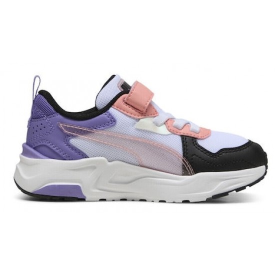 Puma Παιδικά Sneakers με Σκρατς Λευκά 402266-02