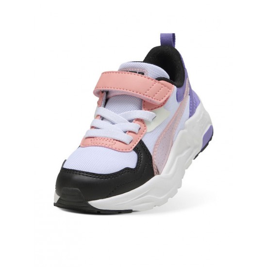 Puma Παιδικά Sneakers με Σκρατς Λευκά 402266-02