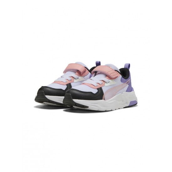 Puma Παιδικά Sneakers με Σκρατς Λευκά 402266-02
