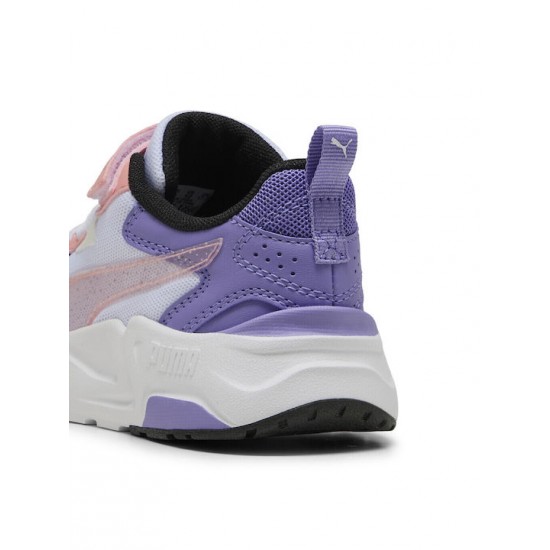 Puma Παιδικά Sneakers με Σκρατς Λευκά 402266-02