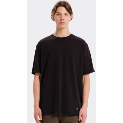 Emerson Ανδρικό T-shirt Μονόχρωμο ΜΑΥΡΟ 251.EM33.120-BLACK