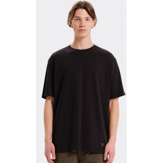 Emerson Ανδρικό T-shirt Μονόχρωμο ΜΑΥΡΟ 251.EM33.120-BLACK Emerson Ανδρικό T-shirt Μονόχρωμο ΜΑΥΡΟ 251.EM33.120-BLACK