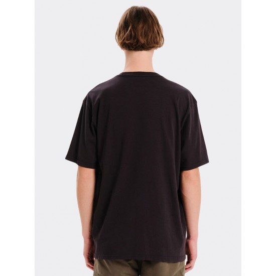Emerson Ανδρικό T-shirt Μονόχρωμο ΜΑΥΡΟ 251.EM33.120-BLACK Emerson Ανδρικό T-shirt Μονόχρωμο ΜΑΥΡΟ 251.EM33.120-BLACK