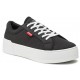 Levi's Γυναικείο Παπούτσι Πάνινο Μαύρο 234188-634-59 regular white Levi's Γυναικείο Παπούτσι Πάνινο Μαύρο 234188-634-59 regular white