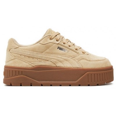 Puma Karmen Ii Idol Sd Γυναικεία Sneakers Δίπατα Suede Μπεζ-Καφέ 397462-01