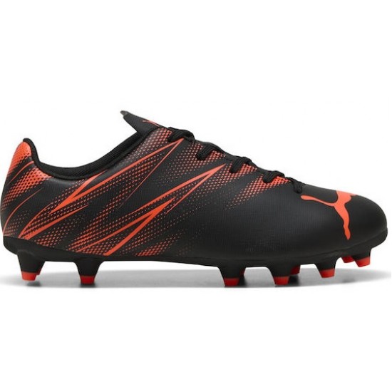 Puma Παιδικά Ποδοσφαιρικά Παπούτσια Jr Attacanto Fg Ag με Τάπες Μαύρα 107480-12 Puma Παιδικά Ποδοσφαιρικά Παπούτσια Jr Attacanto Fg Ag με Τάπες Μαύρα 107480-12