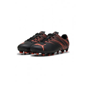 Puma Παιδικά Ποδοσφαιρικά Παπούτσια Jr Attacanto Fg Ag με Τάπες Μαύρα 107480-12 Puma Παιδικά Ποδοσφαιρικά Παπούτσια Jr Attacanto Fg Ag με Τάπες Μαύρα 107480-12