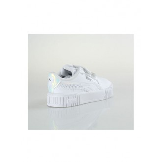 Puma Παιδικά Bebe Sneakers Carina 2.0 Holo 2.0 V Inf με Σκρατς Λευκά 398739-01 Puma Παιδικά Bebe Sneakers Carina 2.0 Holo 2.0 V Inf με Σκρατς Λευκά 398739-01