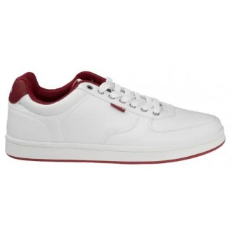 Levi's Ανδρικά Sneakers Λευκά Μπορντό 235207-1794-51