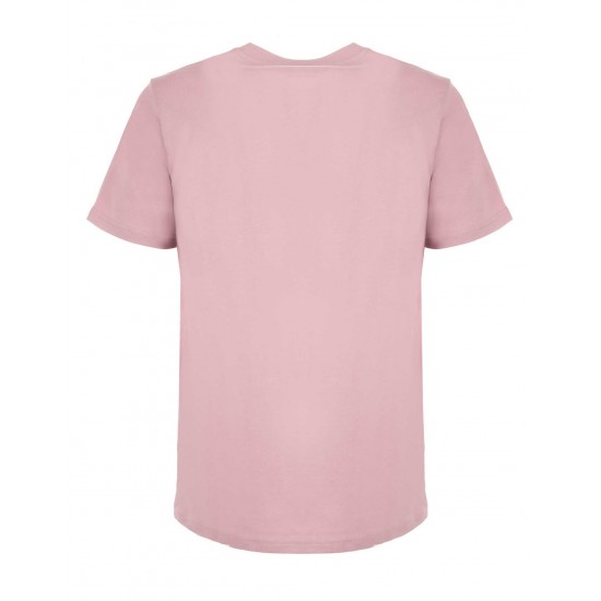 Lee Ανδρικό T-shirt Ροζ με Λογότυπο lmg0009 - soft mauve Lee Ανδρικό T-shirt Ροζ με Λογότυπο lmg0009 - soft mauve