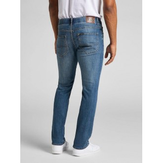 Lee Extreme Motion Mvp Ανδρικό Παντελόνι Τζιν με Slim Straight Εφαρμογή Μπλε L72ASOPB-lenny Lee Extreme Motion Mvp Ανδρικό Παντελόνι Τζιν με Slim Straight Εφαρμογή Μπλε L72ASOPB-lenny