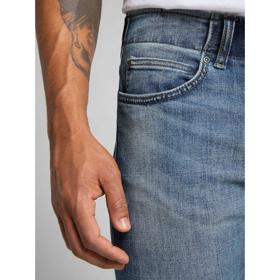 Lee Extreme Motion Mvp Ανδρικό Παντελόνι Τζιν με Slim Straight Εφαρμογή Μπλε L72ASOPB-lenny Lee Extreme Motion Mvp Ανδρικό Παντελόνι Τζιν με Slim Straight Εφαρμογή Μπλε L72ASOPB-lenny