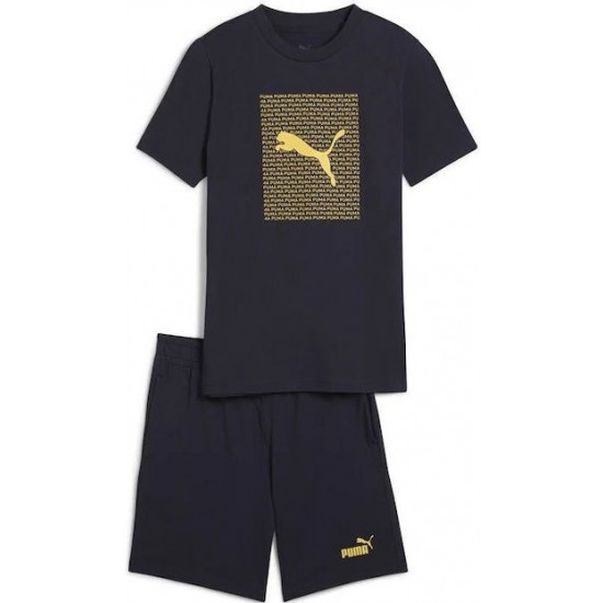 Puma Σετ Καλοκαιρινό 2τμχ Μπλε 686300-16 Puma Σετ Καλοκαιρινό 2τμχ Μπλε 686300-16