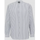 QS by S.Oliver Regular fit striped Oxford shirt with a stand-up collar 2164548 - 58g0 QS by S.Oliver Regular fit striped Oxford shirt with a stand-up collar 2164548 - 58g0