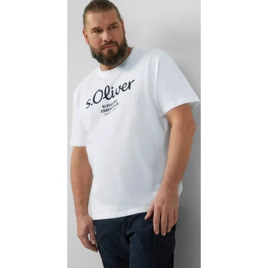 S.Oliver T-shirt with a logo print Plus Size Υπερμέγεθος 2139910 - 01d1 S.Oliver T-shirt with a logo print Plus Size Υπερμέγεθος 2139910 - 01d1
