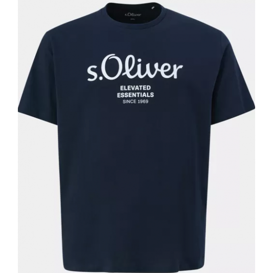 S.Oliver T-shirt with a logo print Plus Size Υπερμέγεθος 2139910 - 59d1 S.Oliver T-shirt with a logo print Plus Size Υπερμέγεθος 2139910 - 59d1