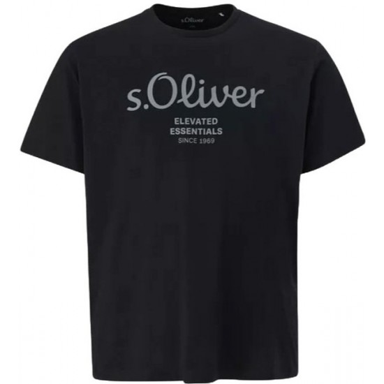 S.Oliver T-shirt with a logo print Plus Size Υπερμέγεθος 2139910 - 99d1 S.Oliver T-shirt with a logo print Plus Size Υπερμέγεθος 2139910 - 99d1