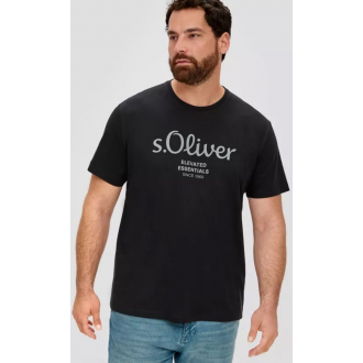 S.Oliver T-shirt with a logo print Plus Size Υπερμέγεθος 2139910 - 99d1 S.Oliver T-shirt with a logo print Plus Size Υπερμέγεθος 2139910 - 99d1