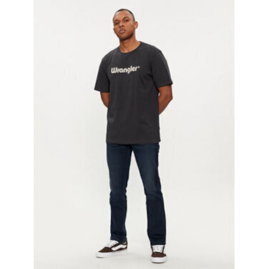 Wrangler Μπλούζα Κοντομάνικη Μαύρη 112350526-black Wrangler Μπλούζα Κοντομάνικη Μαύρη 112350526-black