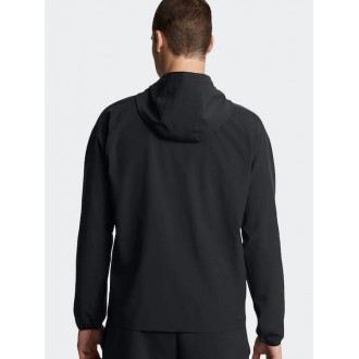 Under Armour Μπουφάν Αντιανεμικό Μαύρο 1390149-001 Under Armour Μπουφάν Αντιανεμικό Μαύρο 1390149-001