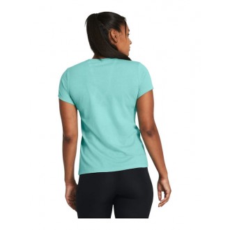 Under Armour Γυναικείο Αθλητικό T-shirt Hydro Green-white 1356305-348 Under Armour Γυναικείο Αθλητικό T-shirt Hydro Green-white 1356305-348