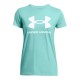 Under Armour Γυναικείο Αθλητικό T-shirt Hydro Green-white 1356305-348 Under Armour Γυναικείο Αθλητικό T-shirt Hydro Green-white 1356305-348