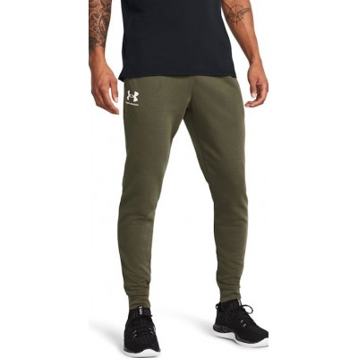 Under Armour Terry Rival Παντελόνι Φόρμας με Λάστιχο Khaki 1380843-390 Under Armour Terry Rival Παντελόνι Φόρμας με Λάστιχο Khaki 1380843-390