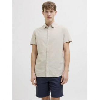 JJ REBEL by Jack & Jones Ανδρικό Πουκάμισο 12270668 - moonbeam JJ REBEL by Jack & Jones Ανδρικό Πουκάμισο 12270668 - moonbeam