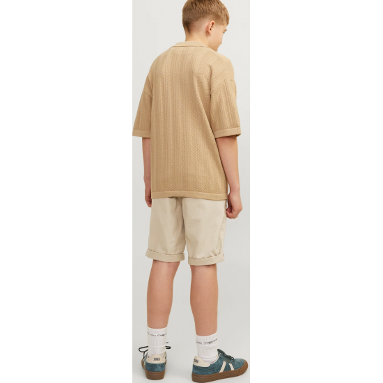 Jack & Jones Παιδική Βερμούδα Chinos 12254241 crockery Jack & Jones Παιδική Βερμούδα Chinos 12254241 crockery
