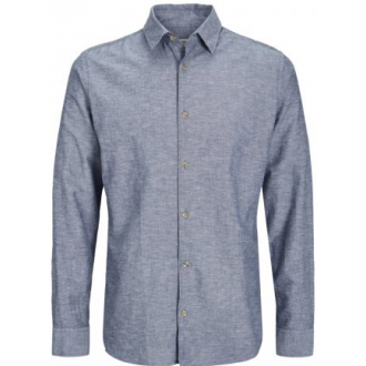 JJ REBEL by Jack & Jones Ανδρικό Πουκάμισο 12270265 - faded denim JJ REBEL by Jack & Jones Ανδρικό Πουκάμισο 12270265 - faded denim