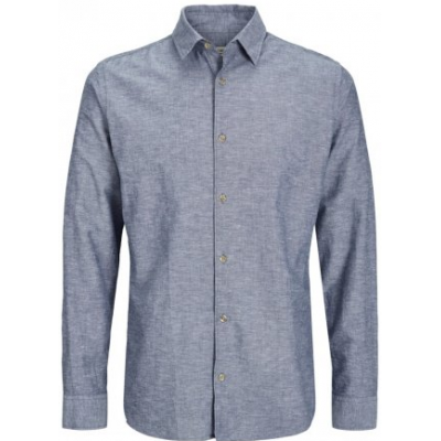 JJ REBEL by Jack & Jones Ανδρικό Πουκάμισο 12270265 - faded denim JJ REBEL by Jack & Jones Ανδρικό Πουκάμισο 12270265 - faded denim