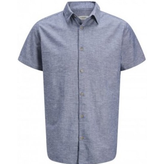 JJ REBEL by Jack & Jones Ανδρικό Πουκάμισο 12270668 - faded denim JJ REBEL by Jack & Jones Ανδρικό Πουκάμισο 12270668 - faded denim