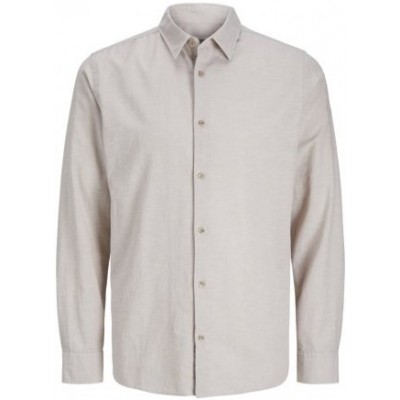 JJ REBEL by Jack & Jones Ανδρικό Πουκάμισο 12270265 - moonbeam JJ REBEL by Jack & Jones Ανδρικό Πουκάμισο 12270265 - moonbeam