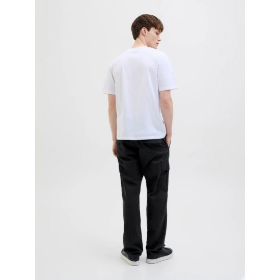 JJ REBEL by Jack & Jones Ανδρικό Παντελόνι Loose Cargo 12266522-black JJ REBEL by Jack & Jones Ανδρικό Παντελόνι Loose Cargo 12266522-black