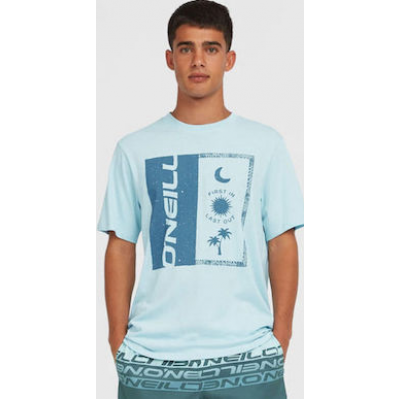 O'Neill Ανδρικό T-shirt ΓΑΛΑΖΙΟ 2850333 - 15072  morning glory