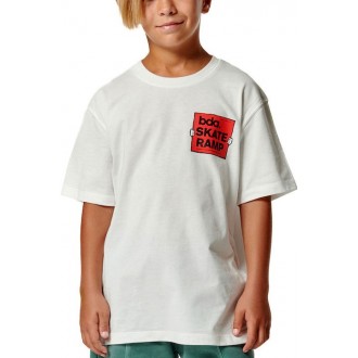 Body Action Παιδικό T-shirt White με τύπωμα στη πλάτη 054505-01 Body Action Παιδικό T-shirt White με τύπωμα στη πλάτη 054505-01