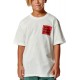 Body Action Παιδικό T-shirt White με τύπωμα στη πλάτη 054505-01 Body Action Παιδικό T-shirt White με τύπωμα στη πλάτη 054505-01