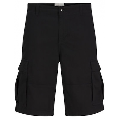 Jack & Jones Παιδικό Σορτς Βερμούδα Υφασμάτινο Μαύρο 12268360-black